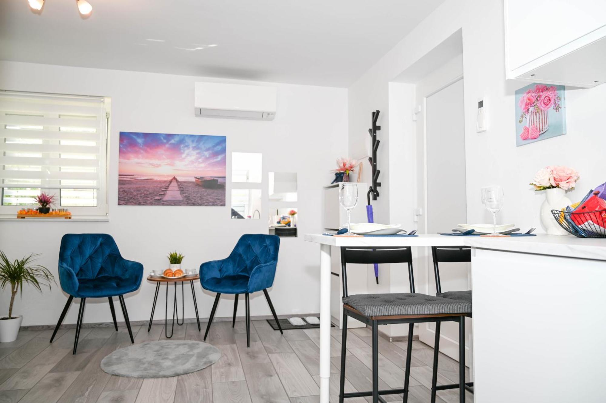 Blue Apartment With Free Parking Liubliana Exterior foto